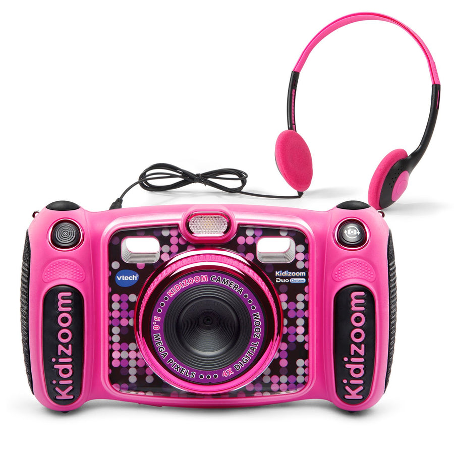 Kidizoom Duo 5.0 Deluxe Digital Selfie Camera with MP3 Player and Headphones, Pink