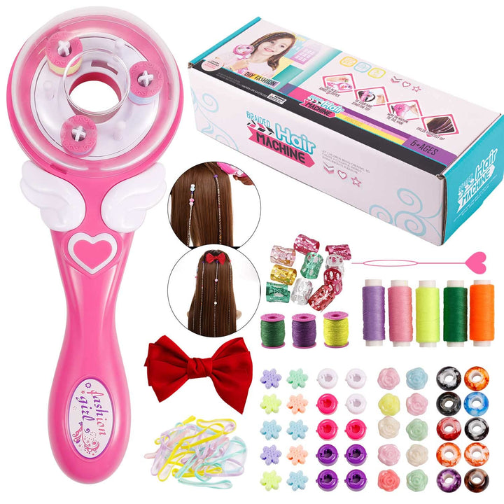 Easy Automatic Hair Decoration Braider Styling DIY Tool Electric Hairstyle Tool Gifts Beauty Fashion Salon Toy Kits For Teen Girls