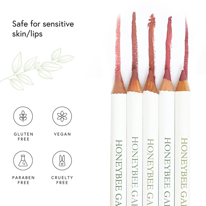 Irresistible Lip Liner In Zen, Warm Pink Color, Long-Lasting, Gluten-Free, Vegan, 0.04 oz