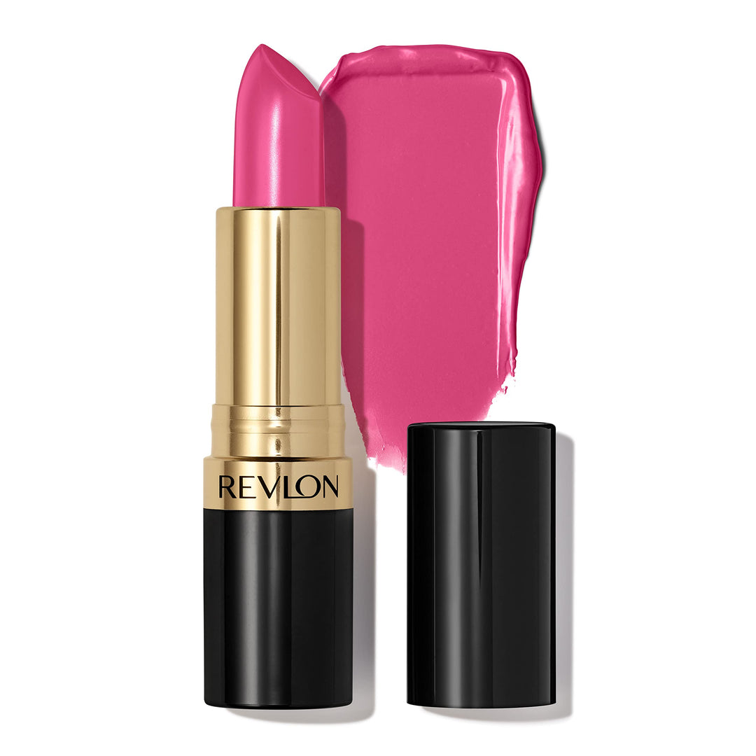 Revlon Super Lustrous Lipstick, High Impact Lipcolor with Moisturizing Creamy Formula, Infused with Vitamin E and Avocado Oil in Pink, Pink Promise (778)