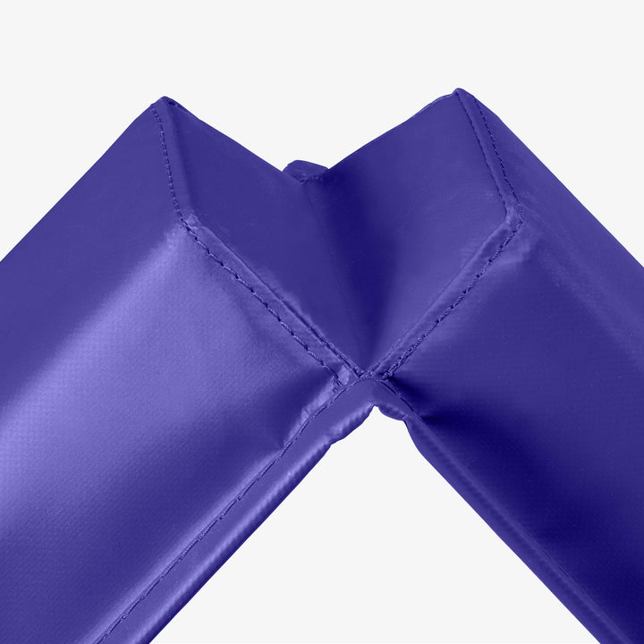 9 ft Folding Foam Balance Beam Bar, Portable Gymnastics Equipment for Gymnast, Children or Cheerleaders, Purple