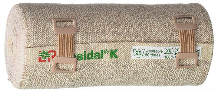 Lohmann & Rauscher Rosidal K Short Stretch Compression Bandage, For Use In The Management of Acute & Chronic Lymphedema, Edema, & Venous Insufficiency, 3.14 x 5.5 Yards (8cm x 5m), 1 Roll