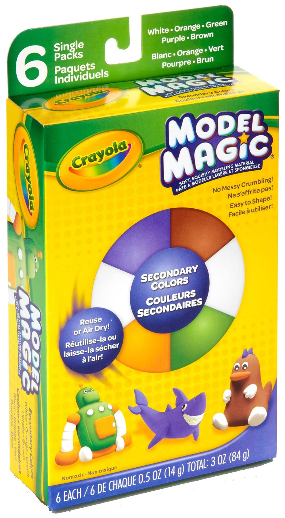 Model Magic, Secondary Colors, Alternative to Modeling Clay