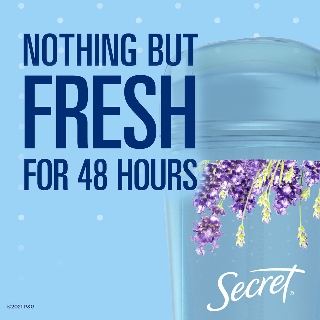 Fresh Clear Gel Deodorant for Women, Relaxing Lavender Scent, 2.6 oz (Pack of 2)