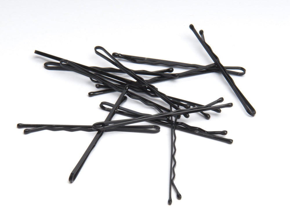 2 Bobby Pins, Black, 300-pack Tub