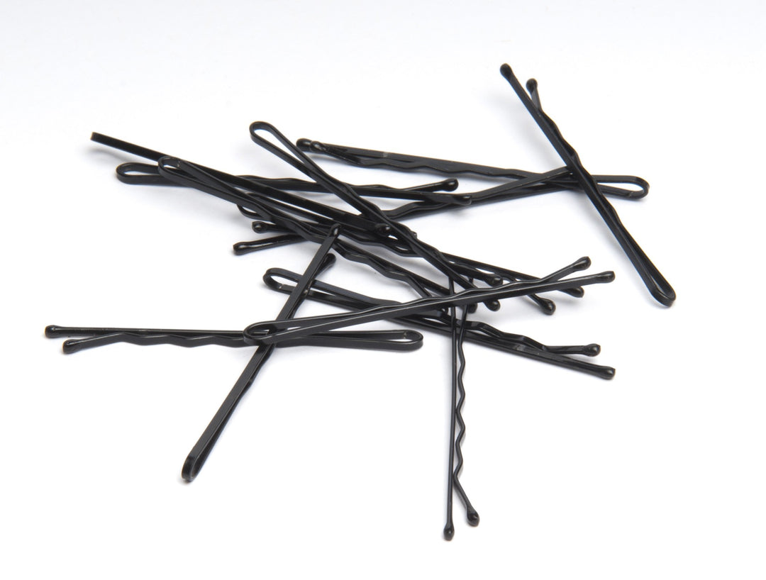 2 Bobby Pins, Black, 300-pack Tub