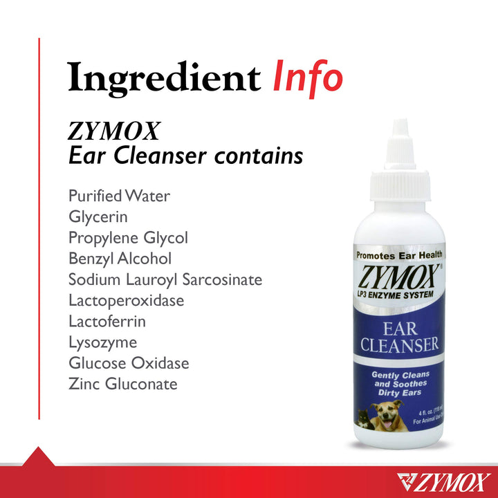 Zymox Ear Cleanser With Bio-Active Enzymes, 4 oz.