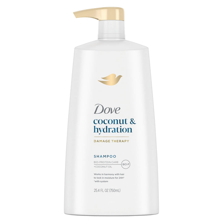 Nourishing Secrets Hydrating Shampoo with Pump for Daily Use Coconut and Hydration Dry Hair Shampoo with Refreshing Lime Scent 25.4 oz