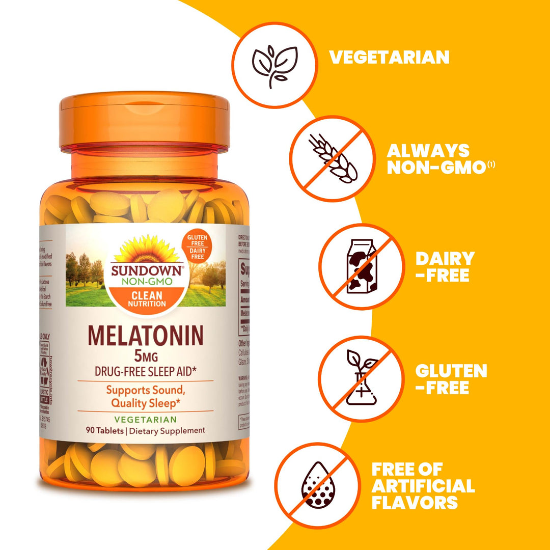MELATONIN TABS 5 MG SDWN Size: 60