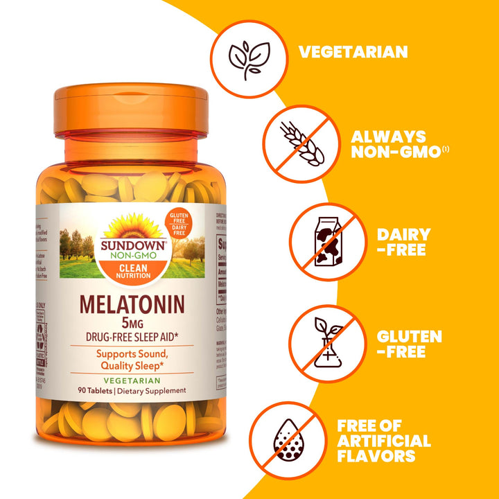 MELATONIN TABS 5 MG SDWN Size: 60