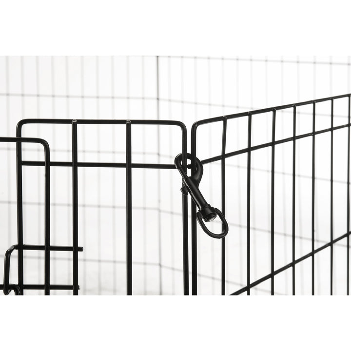 24 Exercise Playpen for Dogs Eight 24 x 24 High Panels with Gate