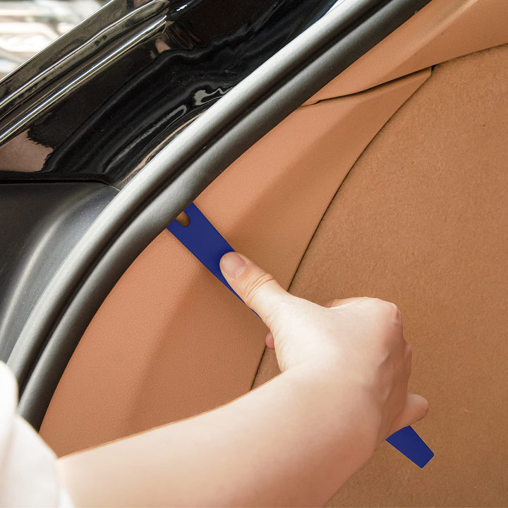 XBRN Trim Removal Tool - 5Pcs Trim Removal Tool Set,Car Pry Tool Kit, Car Panel Door Audio Trim Tool Kit for Vehicle Dash Radio Audio Installer