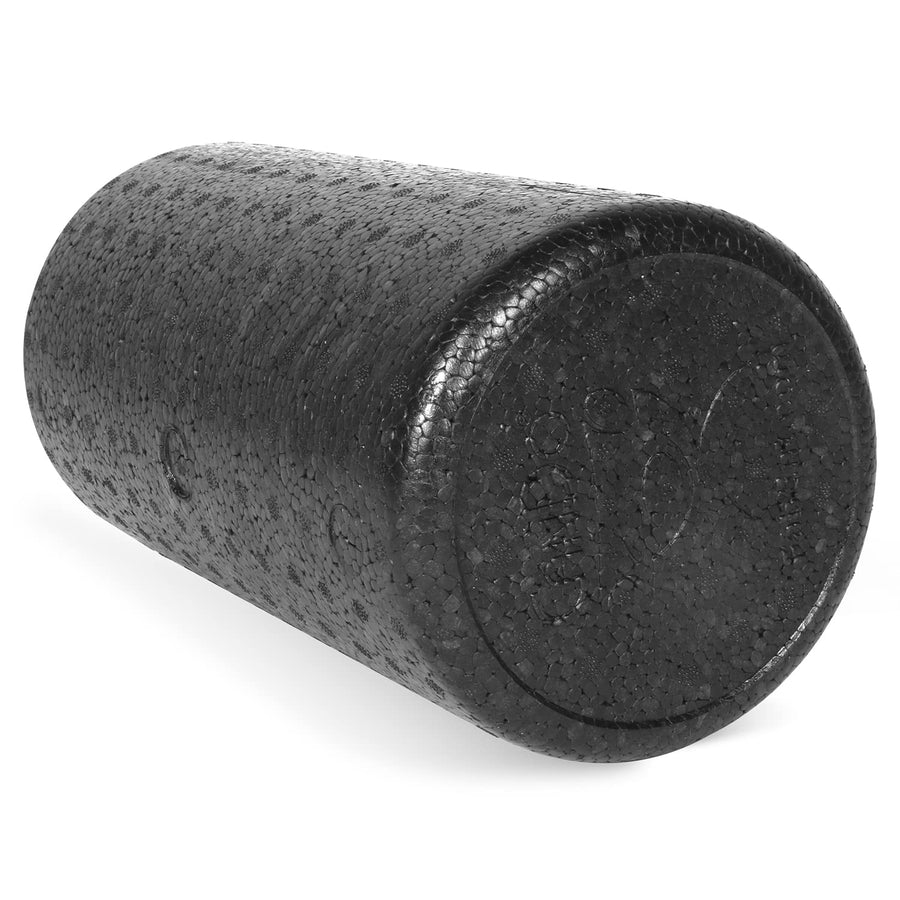30-2281 Foam Roller, Extra Firm and Round, 6 x 12, Black-Composite