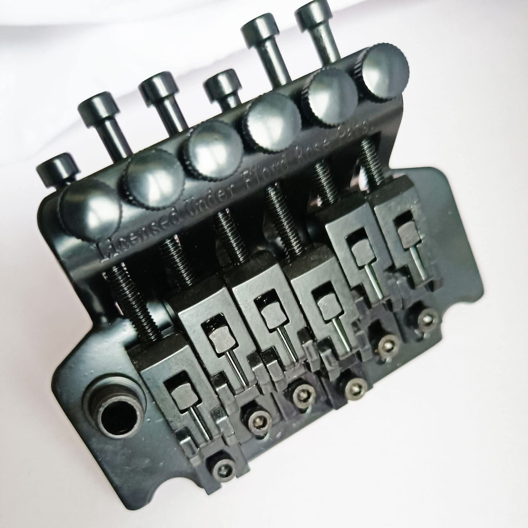 Electric Guitar Double Locking Tremolo Bridge System for Floyd Rose Electric Guitar black
