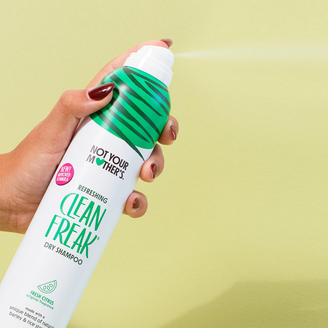 Not Your Mother's Clean Freak Refreshing Dry Shampoo (2-Pack) - 7 oz - Waterless Shampoo Instantly Absorbs Oil - Hair Essentials for Back to School