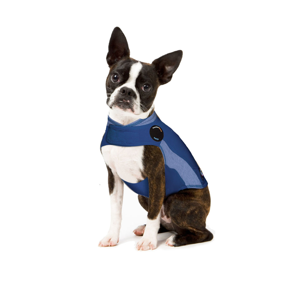 ThunderShirt for Dogs, X Small , Blue Polo - Dog Anxiety Relief Calming Vest