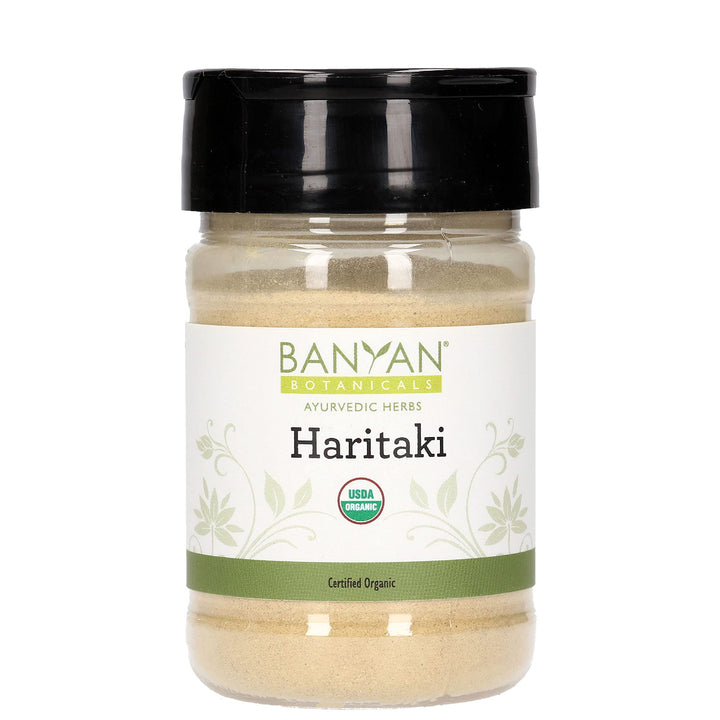 Haritaki Powder – Certified Organic, Spice Jar – Terminalia chebula – For Detoxification & Rejuvenation* – Organic, Vegan, Non-GMO, Gluten Free, Certified Fair for Life Fair Trade