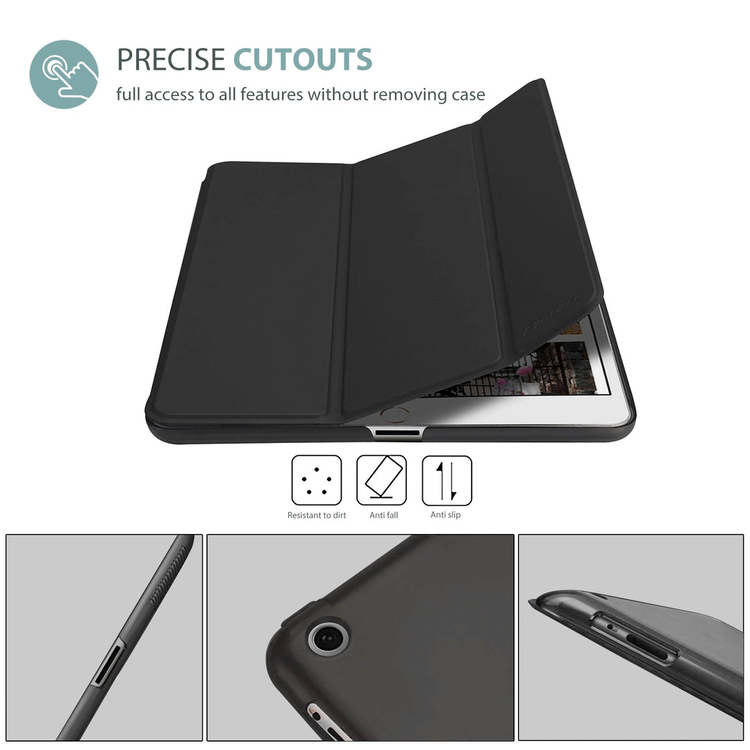 for iPad 2012/2011 2nd 3rd 4th Generation Case (Old Model), Smart Cover for iPad 2/iPad 3 /iPad 4(Not for iPad Air 1/Air 2) –Black