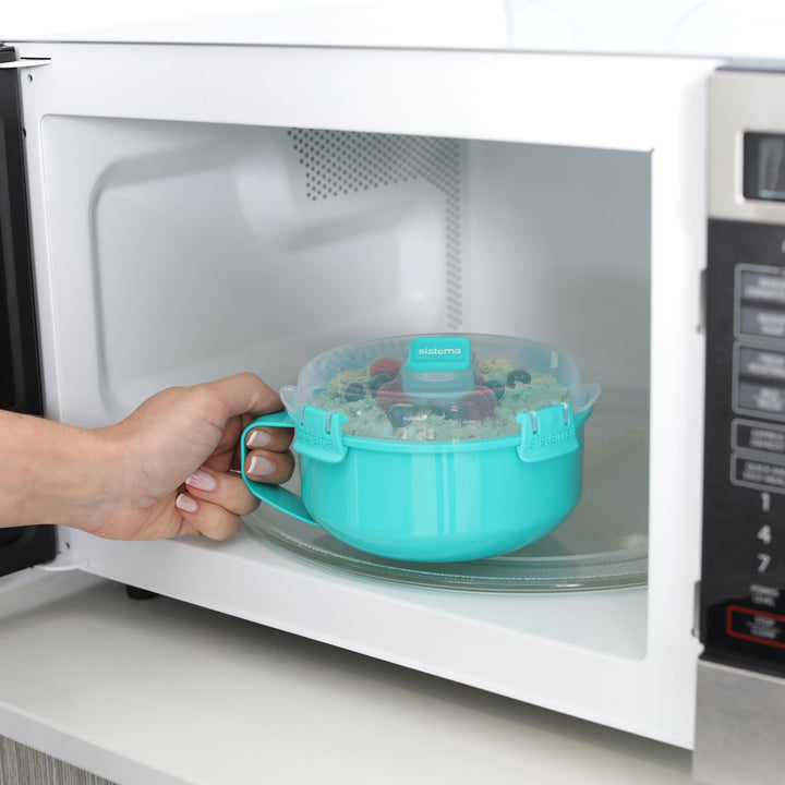 Microwave Breakfast Bowl, 850ml, Colors May Vary