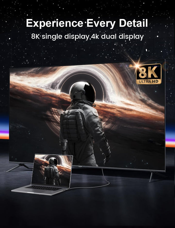 240W USB 4 Cable for Thunderbolt 4, Right Angle Thunderbolt 4 Cable 90 Degree, 240W USB C to USB C Cable with 40Gbps Data, 8K@60Hz Display, for Thunderbolt MacBook Docks eGPU Hub 3.3ft