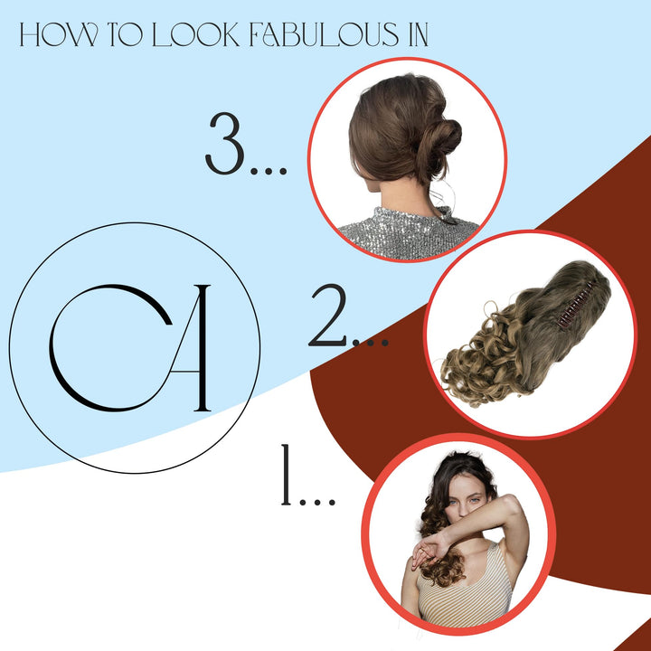 platinblond #613HT613 : PRETTYSHOP 24 Hair Piece Pony Tail Extension Very Long & Voluminous Curly Or Wavy Heat-Resisting HT613