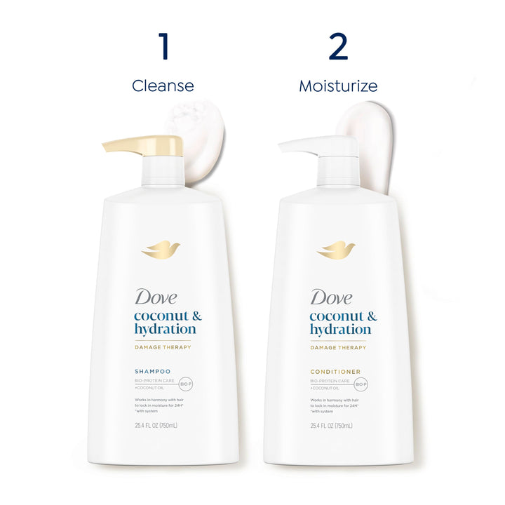 Nourishing Secrets Hydrating Shampoo with Pump for Daily Use Coconut and Hydration Dry Hair Shampoo with Refreshing Lime Scent 25.4 oz