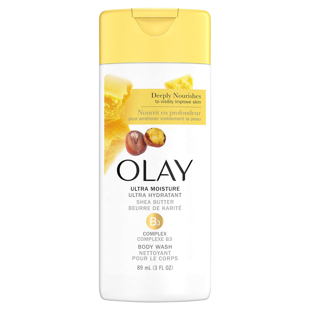 Ultra Moisture Body Wash 3oz Travel Size (Pack of 3)