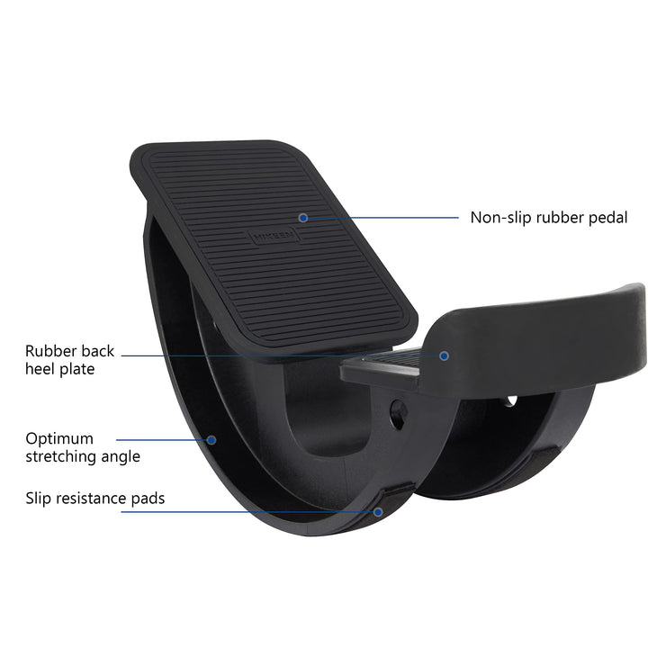Foot Rocker and Calf Stretcher for Plantar Fasciitis, Achilles Tendinitis, Ankle, Foot, Calf and Heel Pain Relief - Suitable for Bare Feet