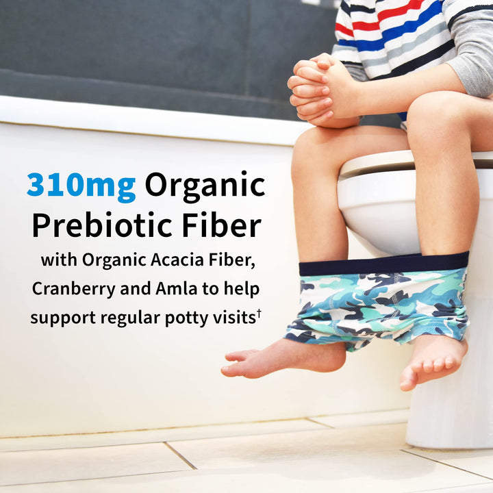 -Dr. Formulated Probiotics Organic Kids-Strawberry Banana-Acidophilus and Probiotic Promotes Immune System,Digestive Health-Gluten,Dairy,Soy-Free,No Sugar Added-Chewables (30 Count)