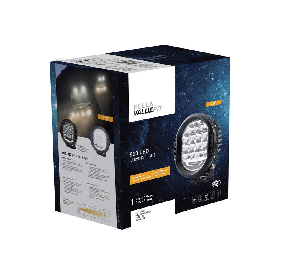 ValueFit 500 LED Series - LED Driving Lamp – Universal Off-Road Light for Pickup Trucks, ATV, SUV, 4x4, Jeep, Tractors / 358117161