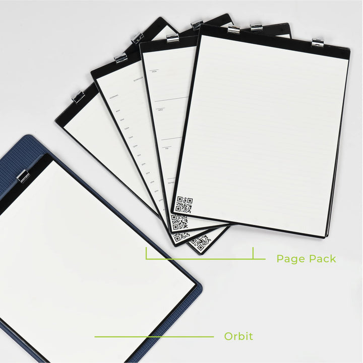 Orbit Executive Page Pack - Smart Reusable Legal Pad - Lined