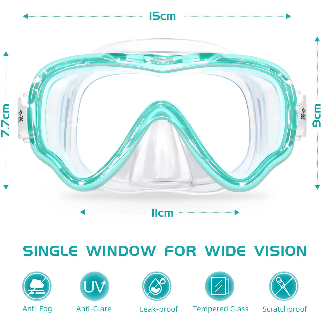 Kids Swim Goggles Swimming Goggles for Kids Boys Girls Toddlers Youth 5-15 Anti-Fog 180° Clear Goggles No Leak Kids Pool Underwater Open Water Swim Goggles with Nose Cover Swimming Equipment