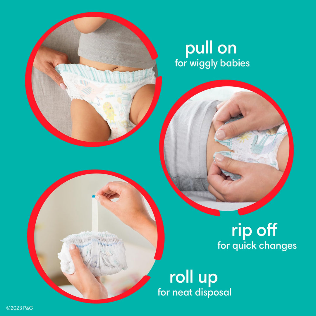 Cruisers 360 Diapers - Size 7, One Month Supply (88 Count), Pull-On Disposable Baby Diapers, Gap-Free Fit