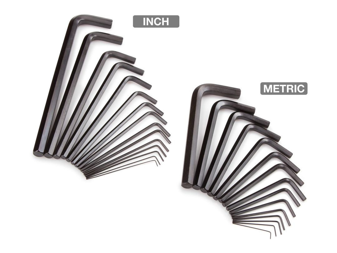 Hex Key Wrench Set, 30-Piece (.028-3/8 in., .7-10 mm) | 25253