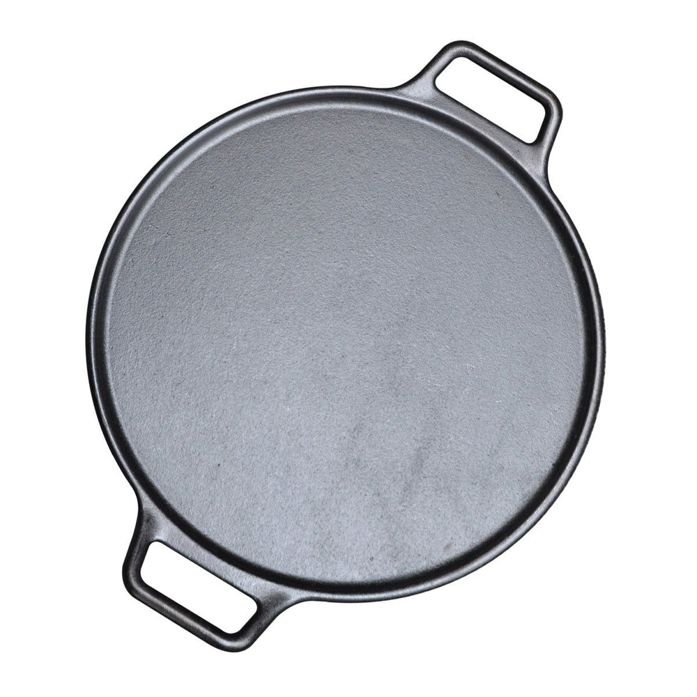 Cast Iron Pan, 14 Inches, Black, 1 Piece