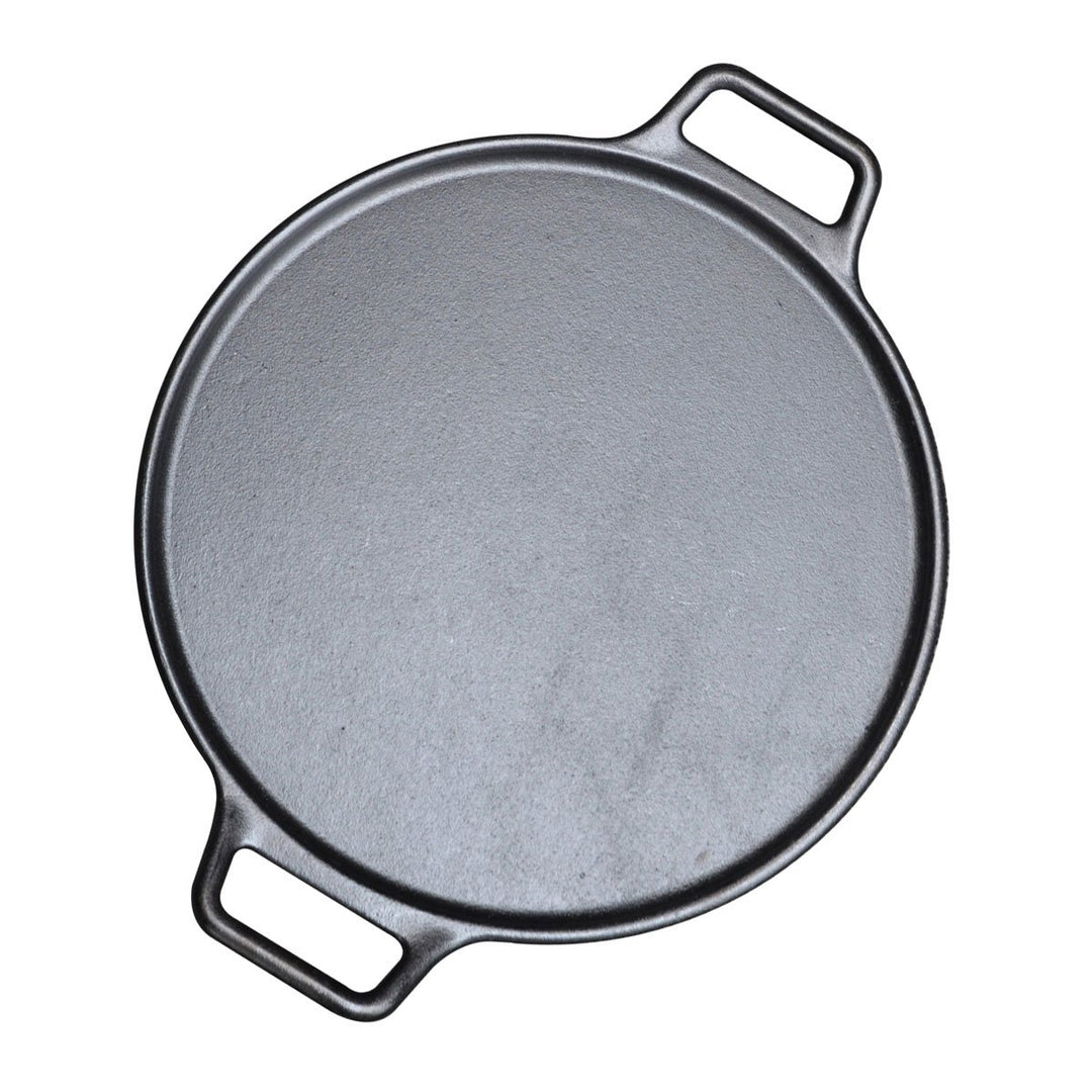 Cast Iron Pan, 14 Inches, Black, 1 Piece