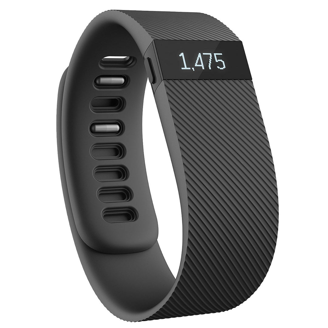 Charge Wireless Activity Wristband, Black, Small