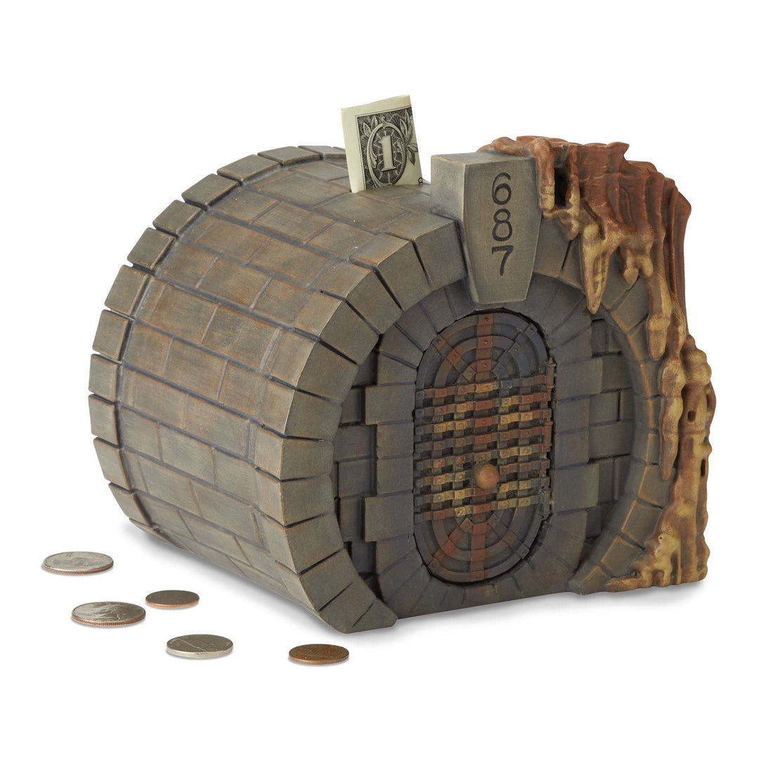 Enesco The Wizarding World of Harry Potter Gringotts Vault Coin Bank, 6.26 Inch, Multicolor