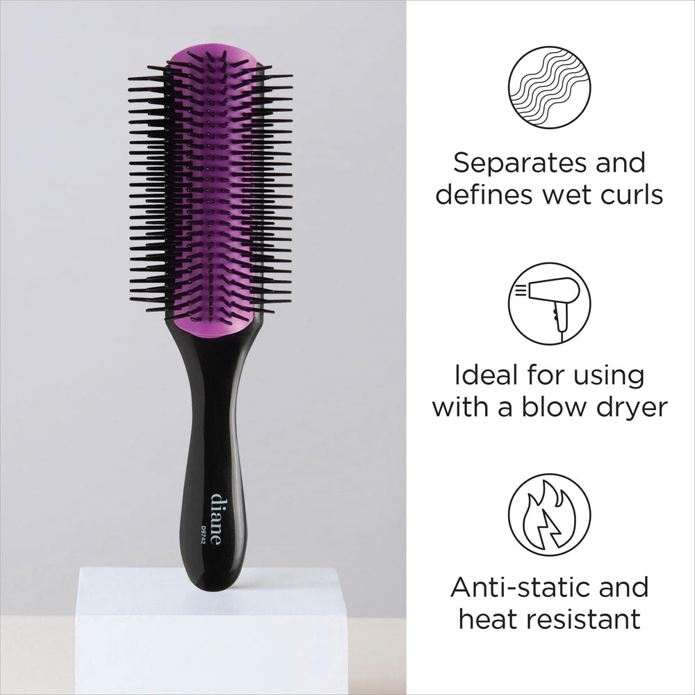 9-Row Large Styling Brush, 6 Count