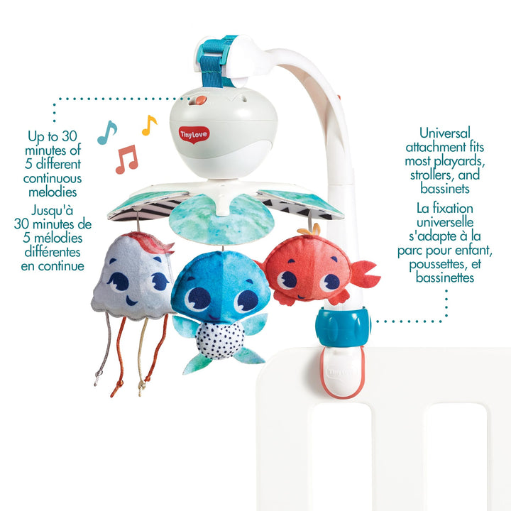 3-in-1 Take Along Mobile, Treasure The Ocean