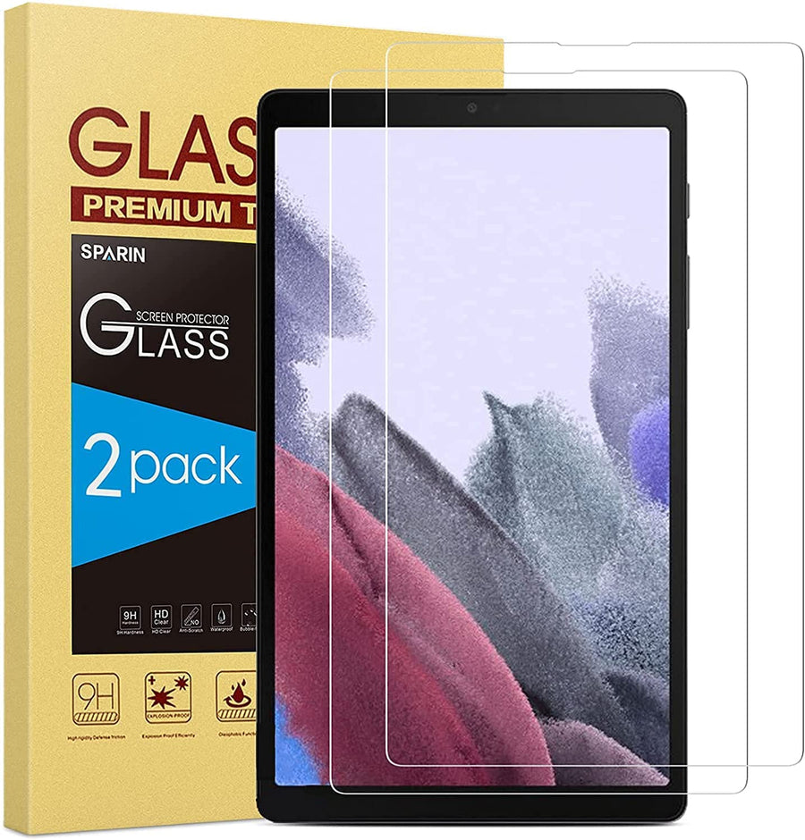 2 Pack Screen Protector for Samsung Galaxy Tab A7 Lite (SM-T220 / T225/T227), Tempered Glass Screen Protector for Galaxy Tab A7 Lite 8.7 Inch, Bubbles-Free