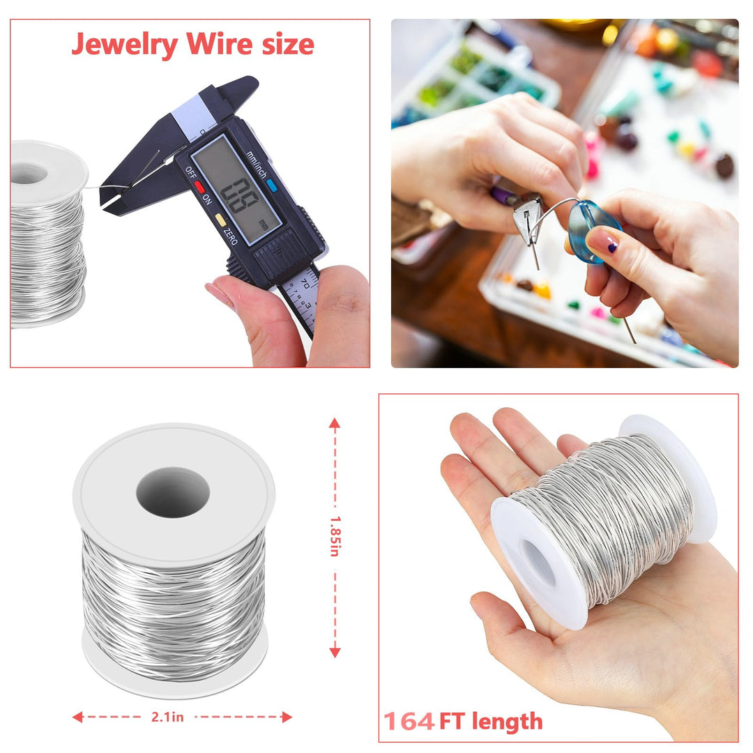 20 Gauge (0.8mm) 304 Stainless Steel Wire for Bailing Wire Sculpting Wire Jewelry Making Wire