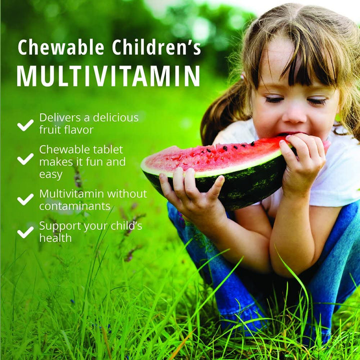 Children's Multivitamin Chewables Fruit - 60 Tablets
