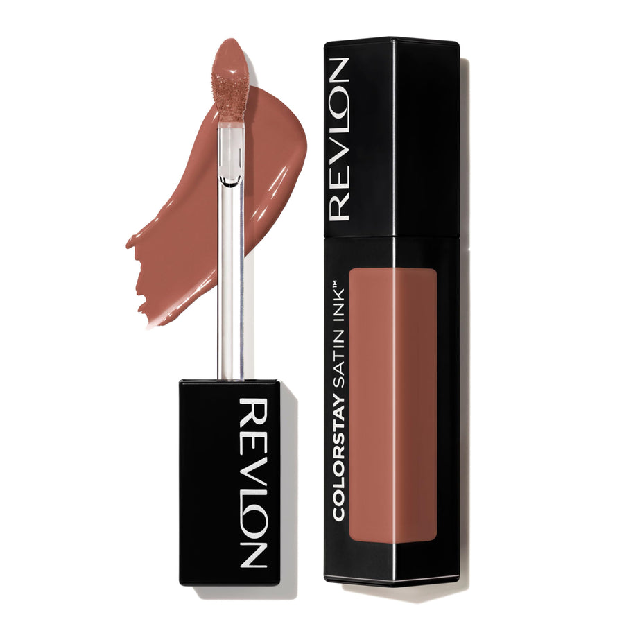 Revlon ColorStay Satin Ink Liquid Lipstick, Longwear Rich Lip Colors, Formulated with Black Currant Seed Oil, 002 Wild Ride, 0.17 fl. oz.