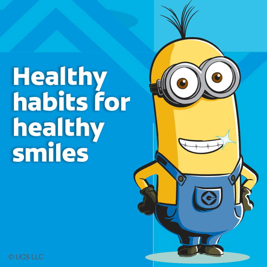 Kids Toothbrush with Extra Soft Bristles, Minions - 4 Count