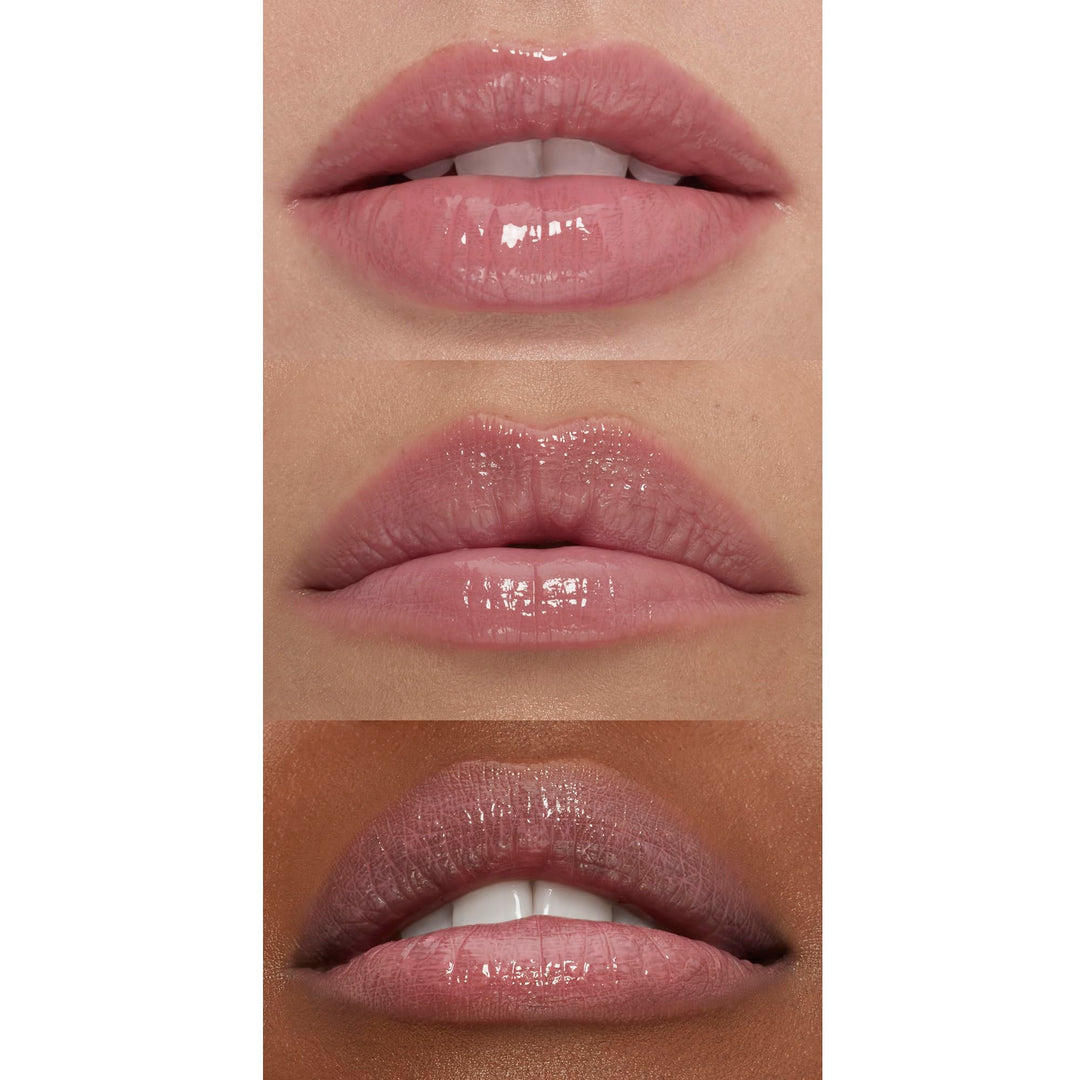 Cosmetics Lip Plumping Gloss, Shimmering Gloss Hydrates and Plumps Lips, Sparkling Rosé