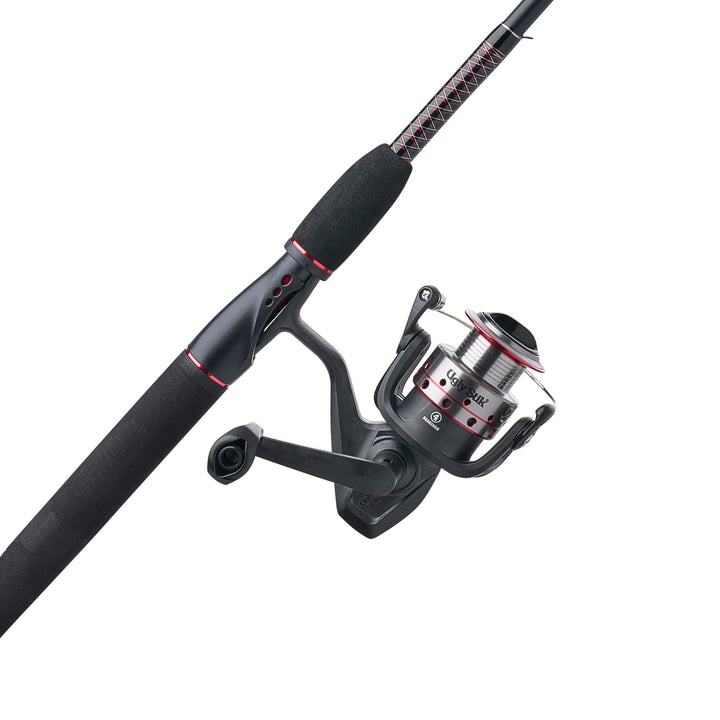 6’6” GX2 Spinning Fishing Rod and Reel Spinning Combo, Ugly Tech Construction with Clear Tip Design, 6’6” Rod, mixed, 2-Piece