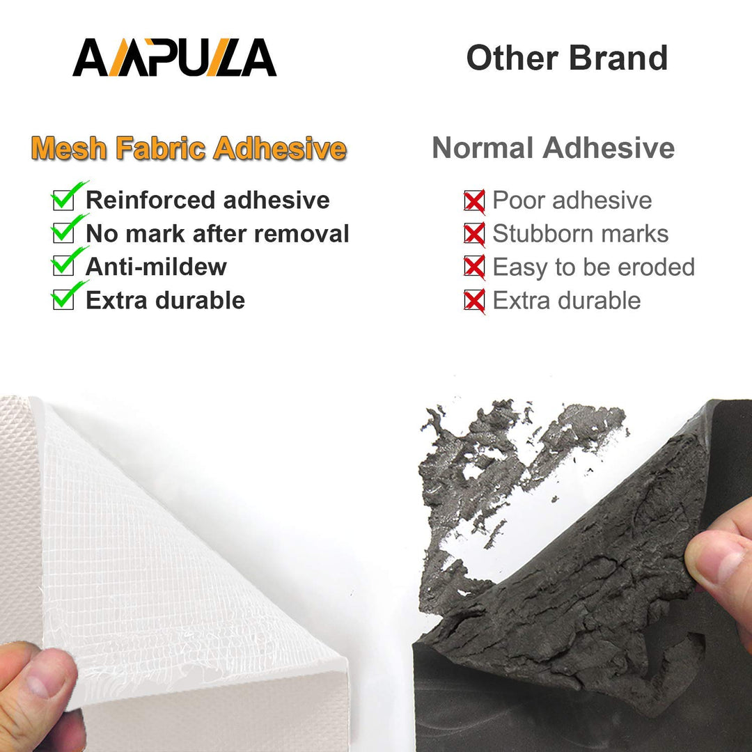 Ampulla Water Resistance Garage Wall Protector, Designed in German (1/4 Thickness White)