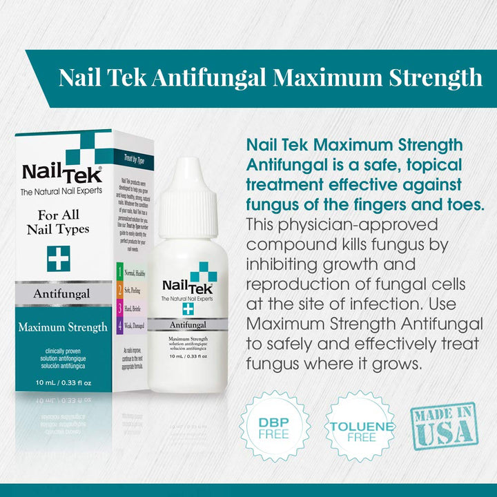 Maximum Strength Solution for All Nail Types, Clinically Proven, 0.33 oz, 1-Pack