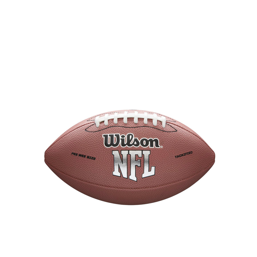 Wilson NFL MVP Football - Brown, PeeWee Size